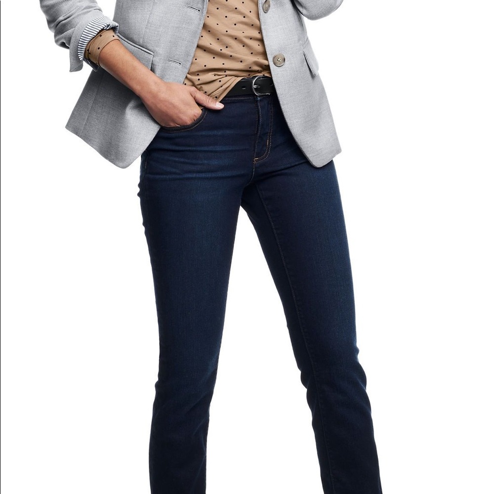 Lands' End • Dark Jeans - Picture 2 of 10